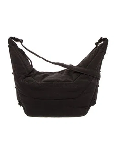 Pre-owned Lemaire Canvas Messenger Bag In Black