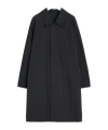 Lemaire Car Coat In Black