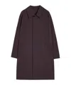 Lemaire Three-quarter Length Coat In Brown