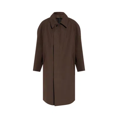 Pre-owned Lemaire Car Coat 'espresso' | Brown | Women's Size Xs