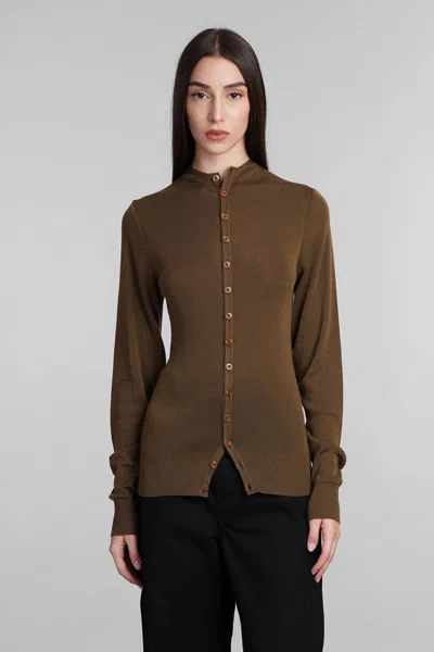 Lemaire Cardigan In Brown