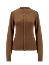 Lemaire Cardigan In Brown