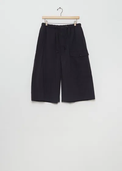 Lemaire Cargo Easy Shorts In Black