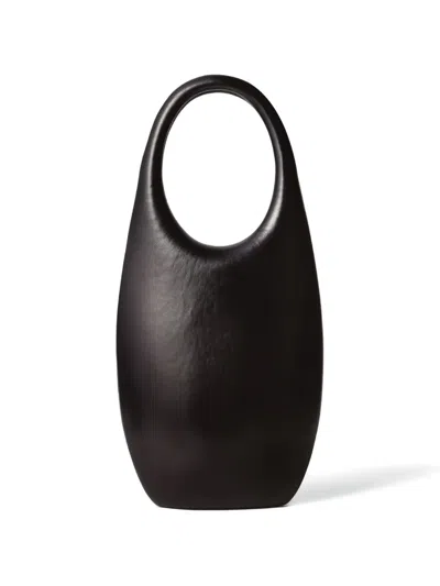 Lemaire Carlos Penafiel Naho Shoulder Bag In Black