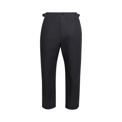 Pre-owned Lemaire Carrot Pants 'graphite Blue' | Men's Size 52