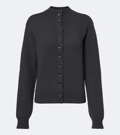 Lemaire Cashmere Cardigan In Gray