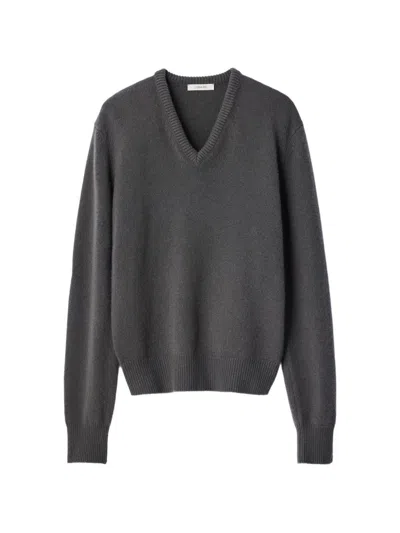 Lemaire Cashmere V-necked Sweater In Multi