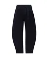 Lemaire Casual Pants With Belt Loops In Blue