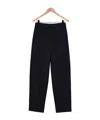 Lemaire Casual Pants With Waist And Loop Straps In Black
