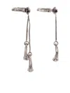 Lemaire Chain Earrings In White