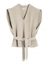 Lemaire Chasuble Oberteil In Beige