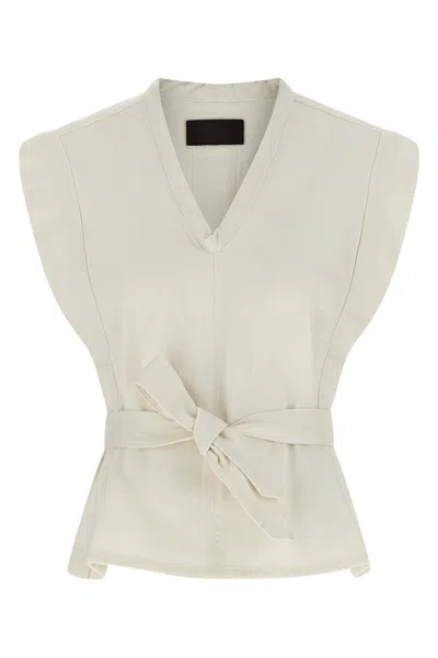 Lemaire 'chasuble' Vest In Gray