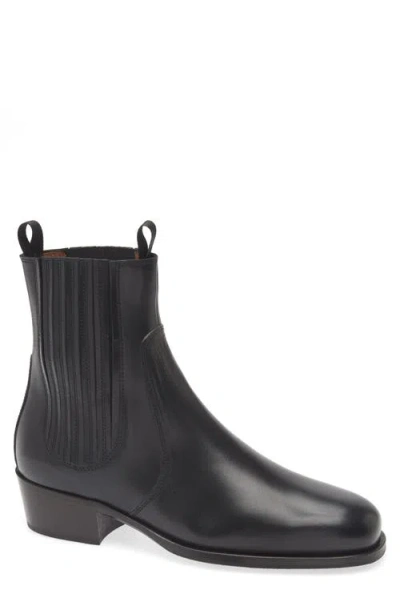 Lemaire Chelsea Boot In Black Bk99