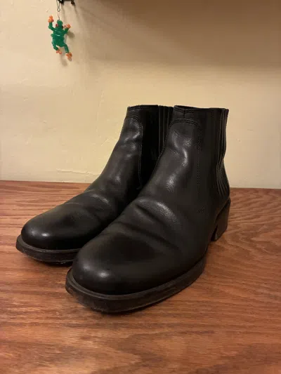 Pre-owned Lemaire Chelsea Boots In Black