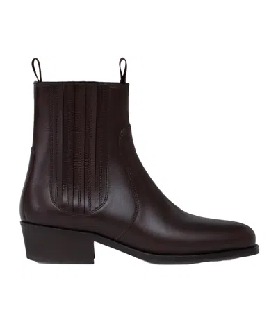 Lemaire Chelsea Boots In Black