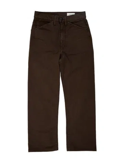 Pre-owned Lemaire Chinos In Brown