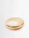 Lemaire Chunky Drop Ring In Gold