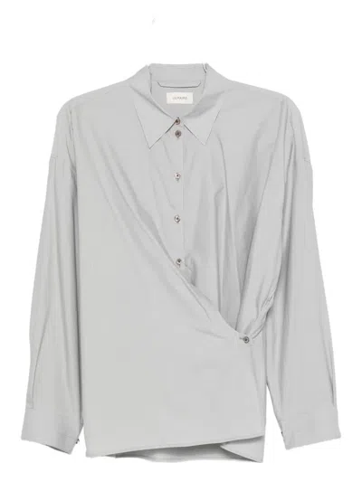 LEMAIRE CLASSIC-COLLAR TWISTED SHIRT