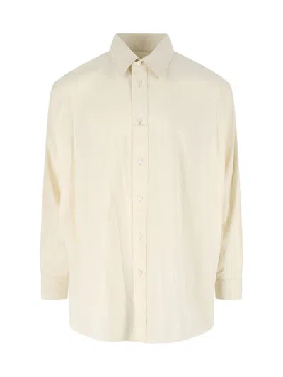 Lemaire Cotton Shirt Jacket In Neutral