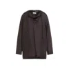 LEMAIRE LEMAIRE LONG SLEEVED DRAWSTRING BLOUSE