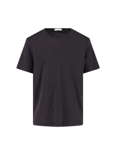 Lemaire Classic T-shirt In Black