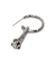 Lemaire Clove Earrings In Gray