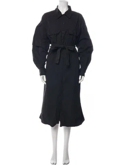Pre-owned Lemaire Coat In Blue