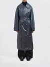 Lemaire Coat  Woman Color Blue In Blue