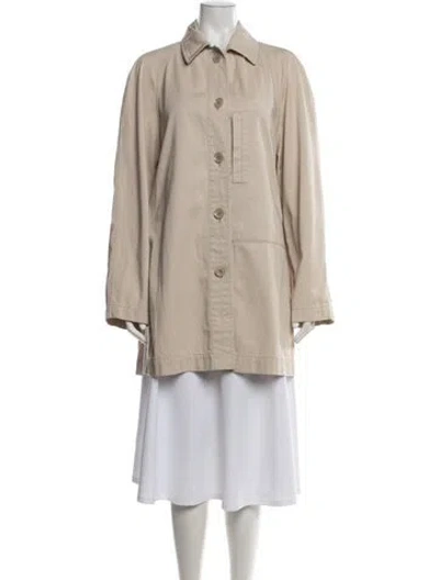 Pre-owned Lemaire Coat In Neutrals