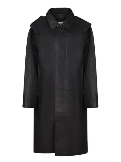 Lemaire Coats In Black