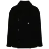 Lemaire Dispatch Peacoat In Black