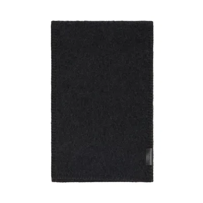 Pre-owned Lemaire Cocotte Fluffy Scarf 'anthracite' | Grey | Men's Size Onesize In Gray