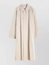 Lemaire Collar Long Raglan Pockets In Neutral