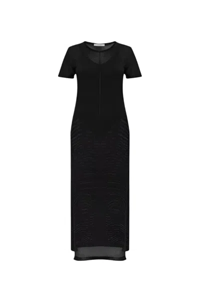 LEMAIRE COLUMN DRESS WITH SLITS