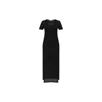 LEMAIRE COLUMN DRESS WITH SLITS