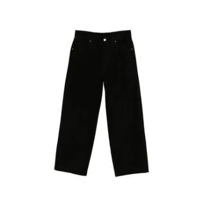 Lemaire Comfortable Wide Pants For Men In Black