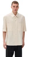 Lemaire Convertible Shirt Warm Beige