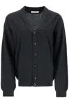 Lemaire Women Cardigan With Melange Effect In Gray