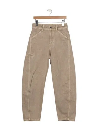 Pre-owned Lemaire Corduroy Pants In Neutral