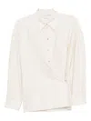 Lemaire Women Cotton And Silk Blend Shirt