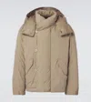 Lemaire Cotton-blend Down Jacket In Green