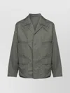 Lemaire Cotton Blend Multipocket Overshirt