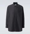 Lemaire Double Pocket Button-up Shirt In Black
