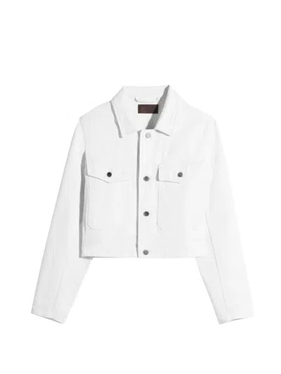 Lemaire Cotton Cropped Jacket In White