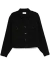 Lemaire Single-breasted Jacket In Black