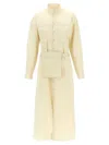 Lemaire Women Cotton Dress In Yellow