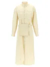 Lemaire Women Cotton Dress In Yellow