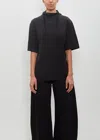 Lemaire Cotton Foulard T-shirt In Black