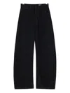 Lemaire Women Curved Jeans In Black