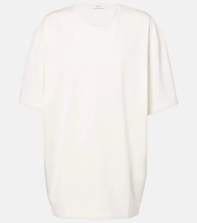 Lemaire Cotton Jersey T-shirt In White